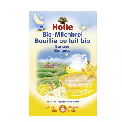 【2개】 Holle 독일유기농바나나우유굿나잇쌀가루굿나잇라이스베르미첼리 6 개월이상해외판