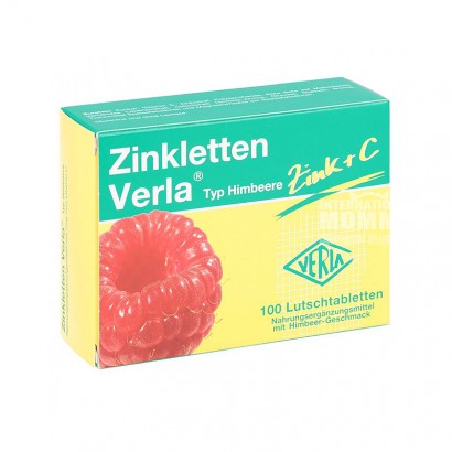 Verla 독일 Verla 영유아는아연플러스비타민 C 마름모꼴 100 정제해외버전을보충합니다