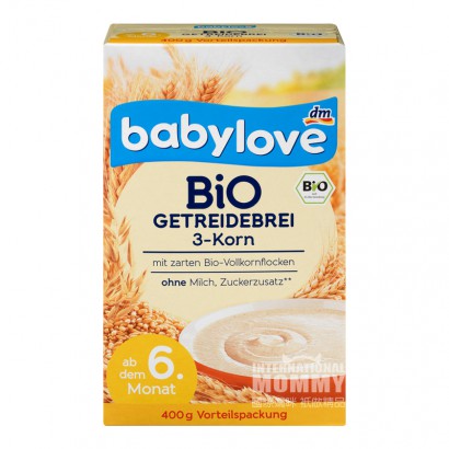 Babylove 독일유기농 3 종순수곡물영양쌀국수 6 개월이상해외판