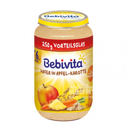 [2 장] Bebivita 독일사과당근귀리혼합 6 개월이상해외버전