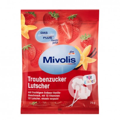 [2 개] Mivolis 독일 Mivolis 멀티비타민 + 포도당막대사탕해외버전