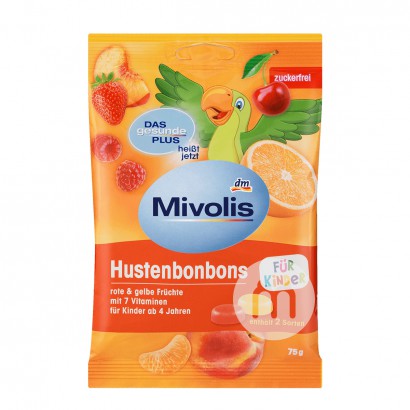 Mivolis 독일 Mivolis 기침완화키즈젤리사탕 * 5 해외판