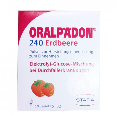 ORALPAEDON 독일 ORALPAEDON 유아및아기설사특수전해질물딸기맛해외버전
