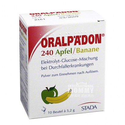 [2 종] ORALPAEDON 독일 ORALPAEDON 영유아설사특수전해질물바나나사과맛해외판