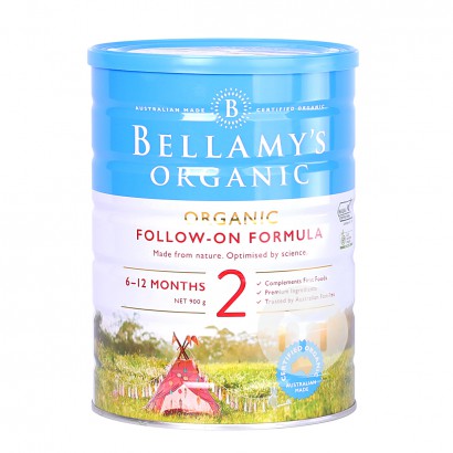 BELLAMY S 호주유기농베이비밀크파우더 2 섹션 900g * 3 캔호주현지표준