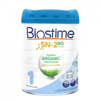 Biostime 호주유기농베이비밀크파우더 1 단계 800g * 3 캔호주판