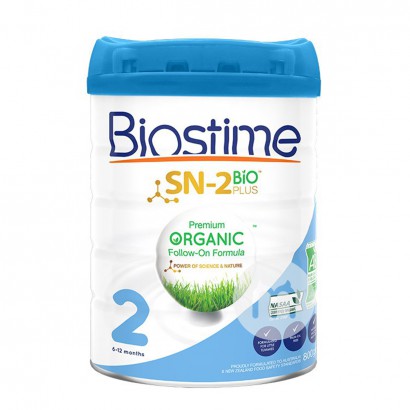 Biostime 호주유기농베이비밀크파우더 2 단계 800g * 3 캔호주판