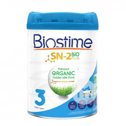 Biostime 호주유기농베이비밀크파우더 3 단계 800g * 3 캔호주판