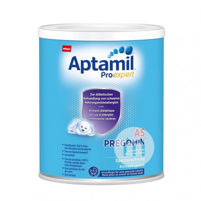 Aptamil 독일 AS 완전가수분해아미노산유당이없는유아용분유 400g * 4 캔독일어버전