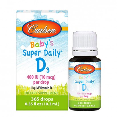 Carlson 미국갓난아기비타민 D3,해외버전삭제