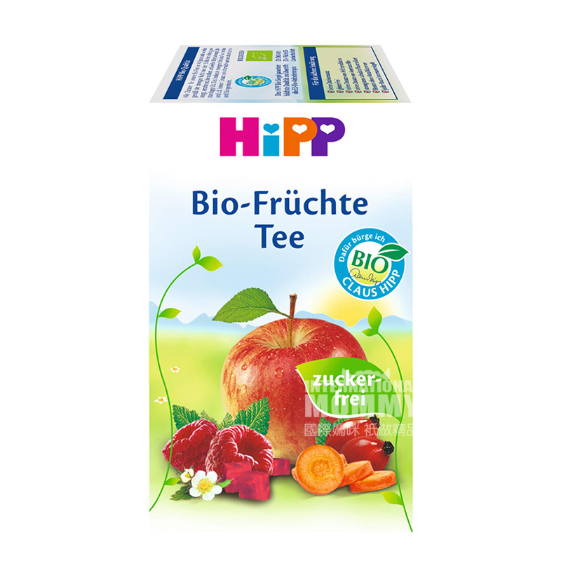【2개】 HiPP 독일유기농베이비과일차설탕프리해외판