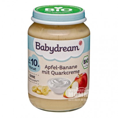 Babydream 독일 Babydream 유기농사과바나나크림머드...