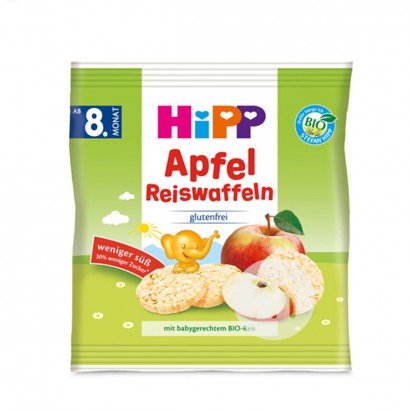 [4 개]  HiPP 독일유기자연사과맛떡해외버전