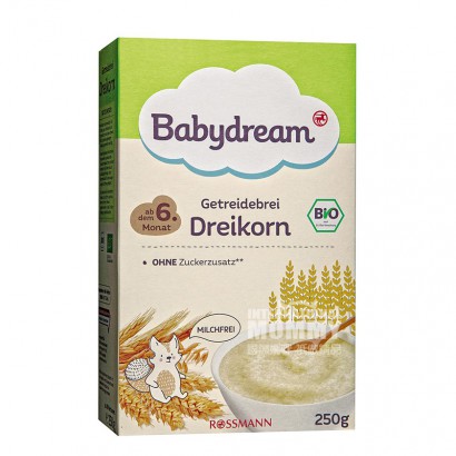 Babydream 독일유기곡물쌀가루 6 개월이상해외판