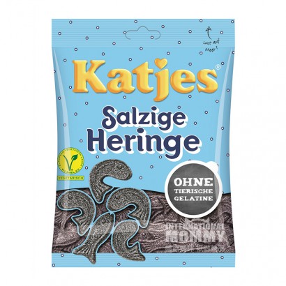Katjes 독일소금맛물고기스타일의감초설탕 200 g * 4 해...