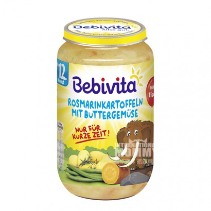 Bebivita 독일 12 개월이상로즈마리감자및야채퓨레