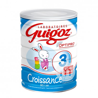 Guigoz 프렌치분유 3 단계분유 900g * 6 캔해외판