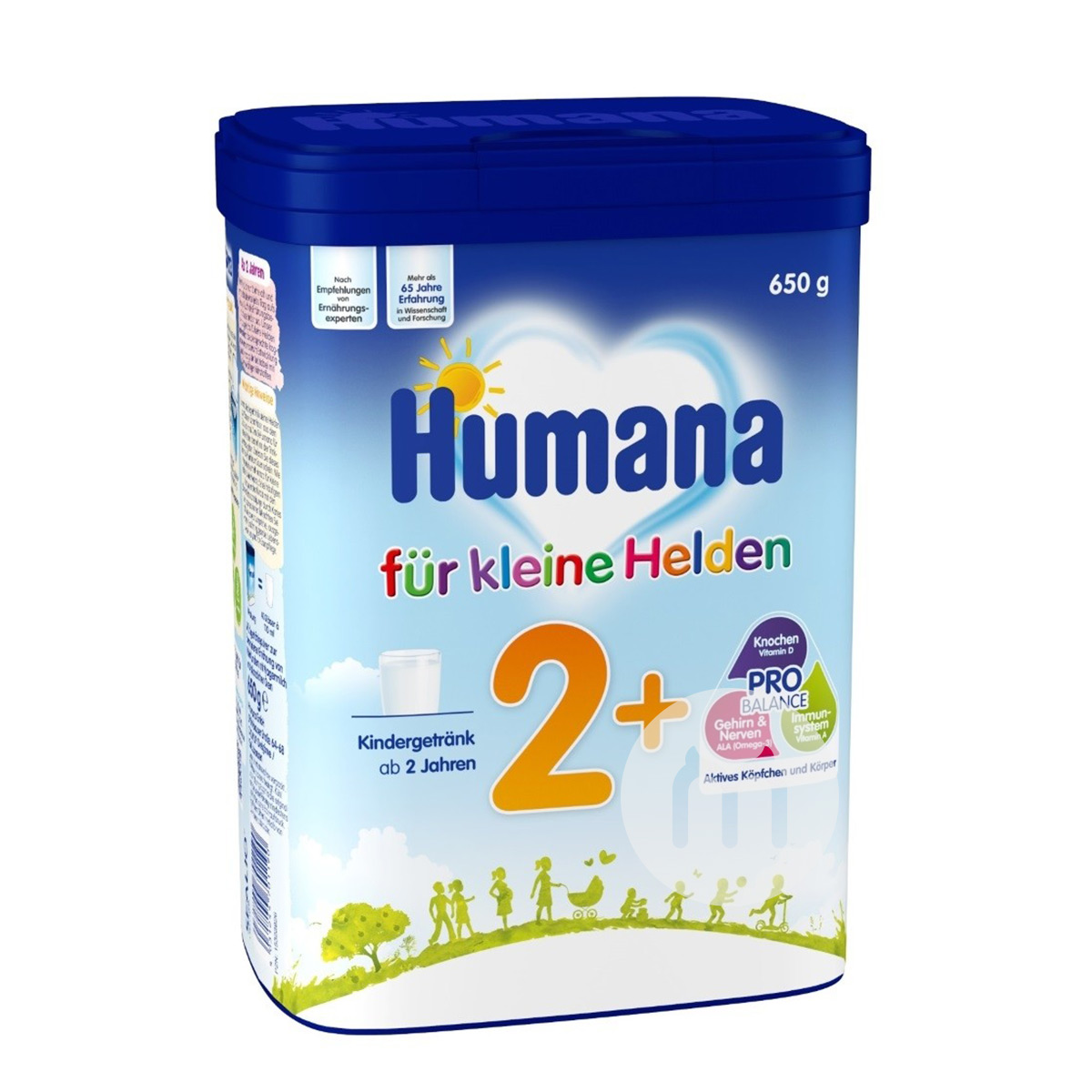 Humana 독일유아용분유 2+ 섹션 650g * 4 박스해외버...