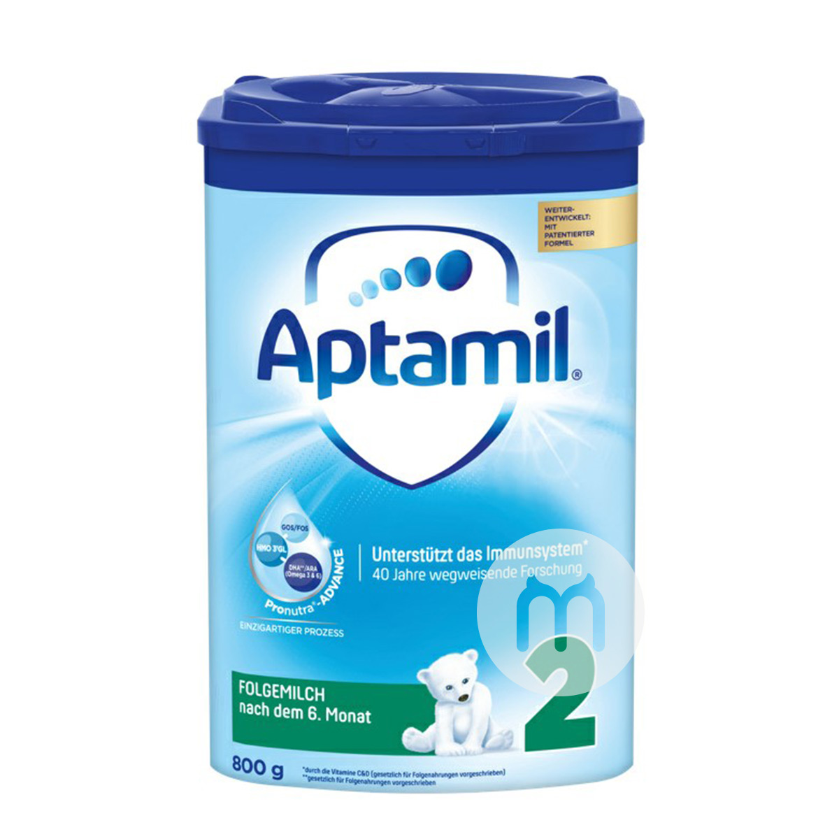 Aptamil 독일분유 2 단계 * 6 캔해외판