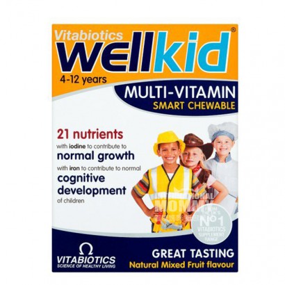 Vitabiotics 영국어린이종합비타민 4-12 세해외판