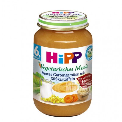 HiPP 독일유기농당근옥수수고구마퓨레 * 6 해외버전