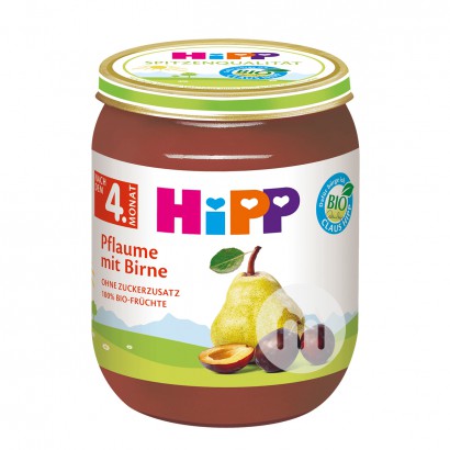 【2종】 HiPP 독일유기농매화과일퓨레해외판