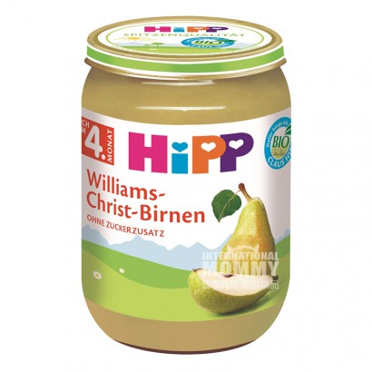 HiPP 독일유기농윌리엄스배니흙 4 개월이상 190 g * 6 ...