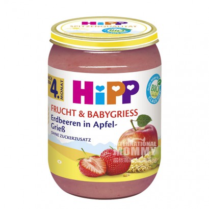 HiPP 독일유기농사과딸기시리얼혼합진흙 4 개월이상 * 6 해외...