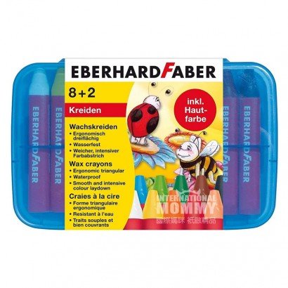 EBERHARD FABER 에버하드파버 10 색어린이용방수크레용...