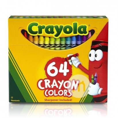 Crayola 미국사람세트 64 색해외판