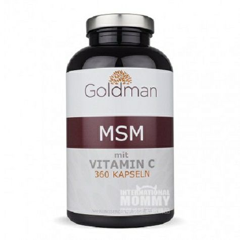 Goldman 네덜란드 MSM 캡슐 670 mg 360 캡슐해외...