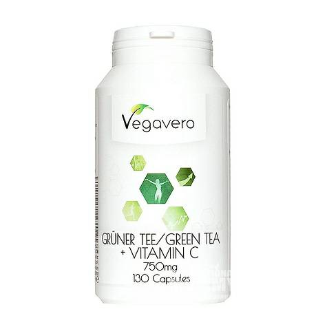 Vegavero 독일녹차 + 비타민 C 캡슐해외버전