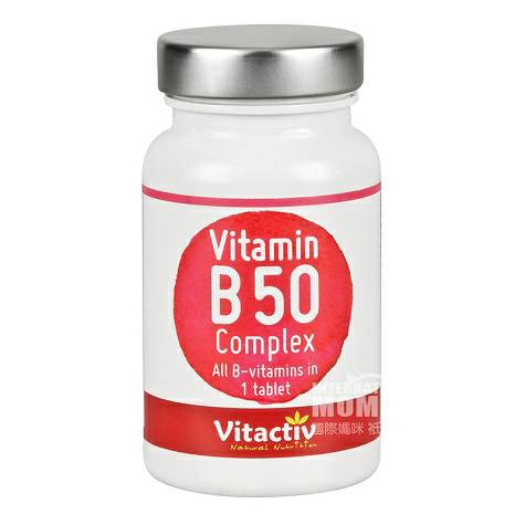 Vitactiv 독일복합비타민 B50 정제해외버전
