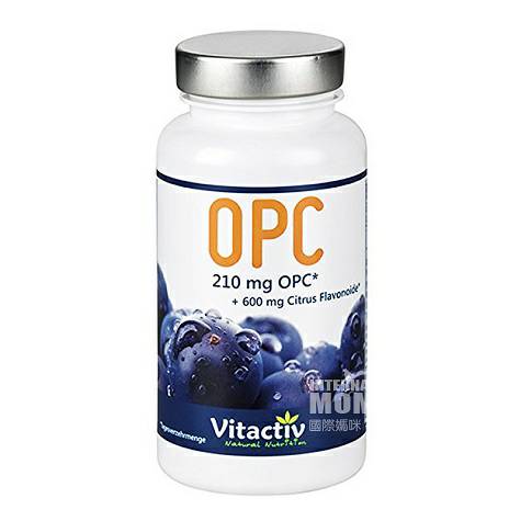 Vitactiv 독일 OPC 포도씨추출물캡슐해외버전