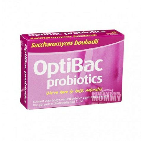 OptiBac probiotics 영국 Optibac probiotics는설사 probiotics 16 캡슐해외버전을구호합니다