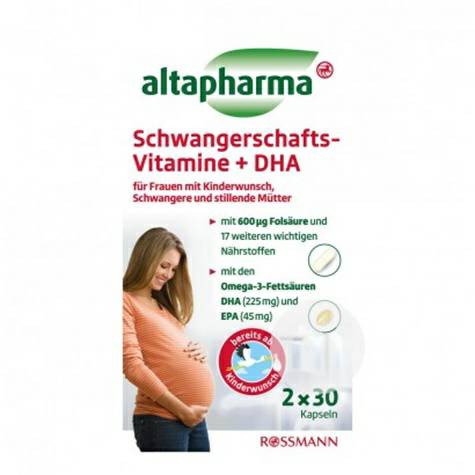 Altapharma 독일 Altapharma 임신비타민및 DHA 캡슐해외버전