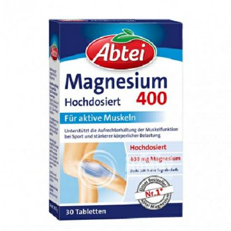 Abtei 독일 Abtei 마그네슘 400 힘근육마그네슘보충교재...