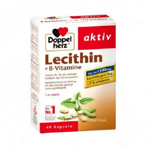 Doppelherz 독일 Soy Lecithin + 비타민 B 그룹캡슐해외버전