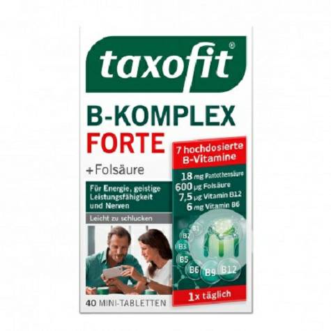 Taxofit 독일 Taxofit 비타민 B 제품군 + 엽산화합...