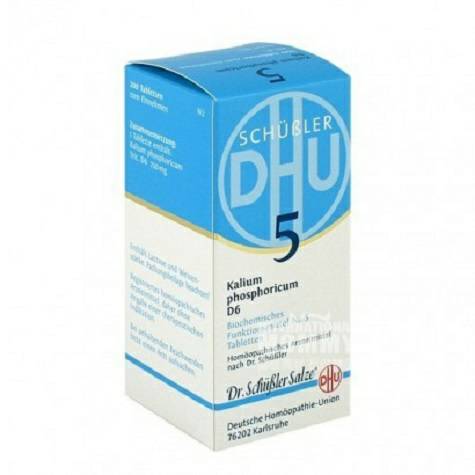 DHU 독일 DHU 칼륨포스페이트 D6 No. 5 보호신경뇌근육...