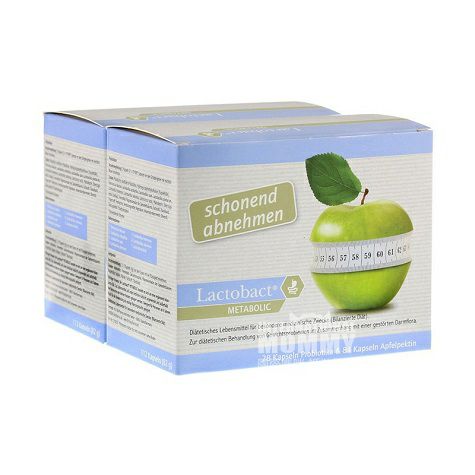 Lactobact 독일 Lactobact Apple Essence Pectin 몸증진물질대사 Probiotic 과립 2 상자해외버전