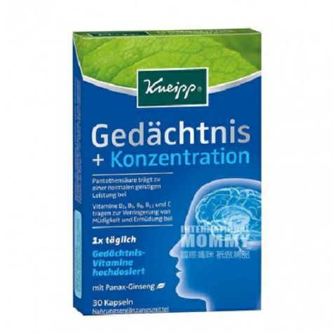 Kneipp 독일,메모리보충뇌영양캡슐해외버전개선