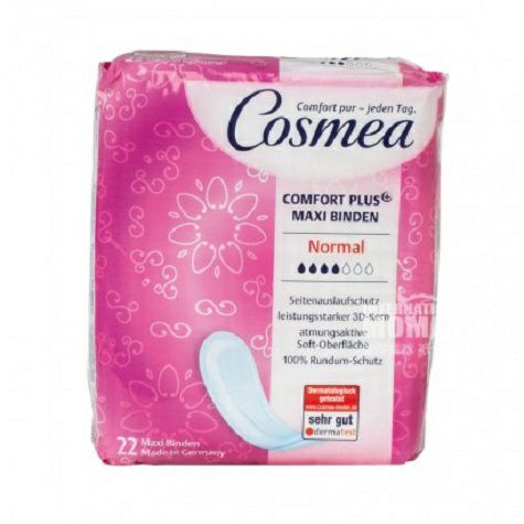 Cosmea 독일 Cosmea 부드러운통기성매일생리대 4 방울 22 매 * 2 해외버전