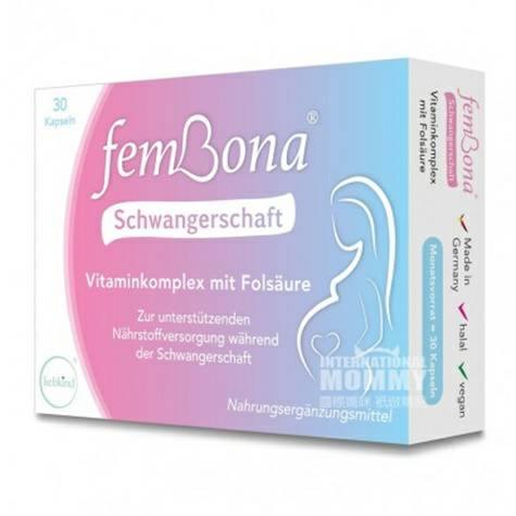 FemBona 독일 femBona 임신종합비타민및엽산캡슐해외버전