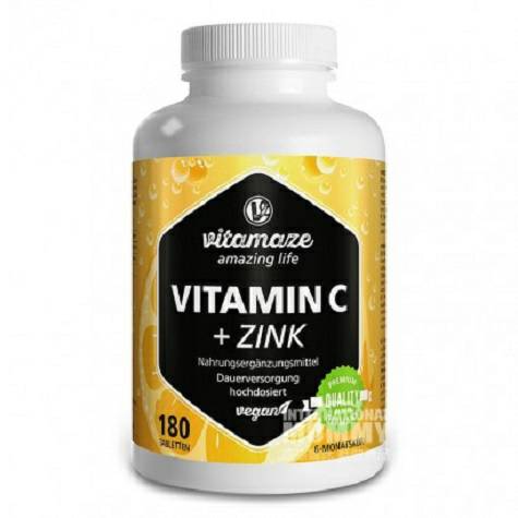 Vitamaze Amazing Life 독일고용량비타민 C + 아연 180 정해외버전