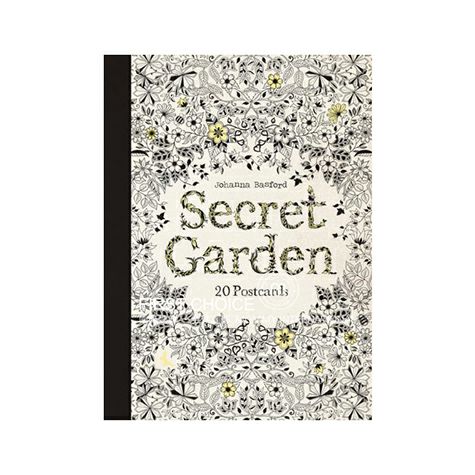 Secret Garden 영국시크릿가든영문원본손그림엽서해외판