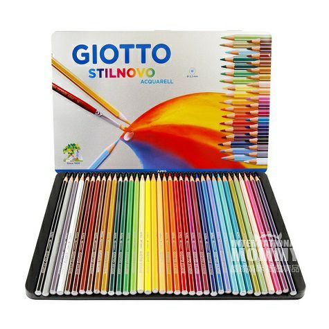 GIOTTO이탈리아 36 색철상자수용성컬러연필해외판