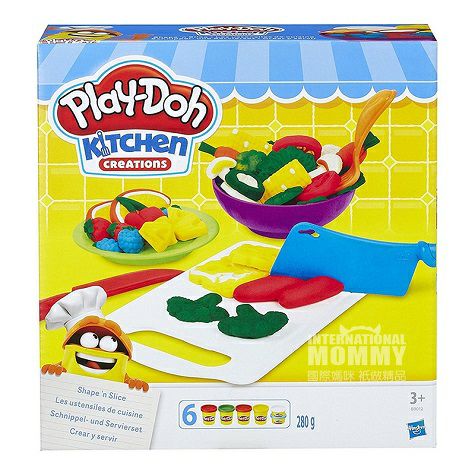 Play Doh 미국사람창작주방시리즈요리사도구컬러진흙해외판