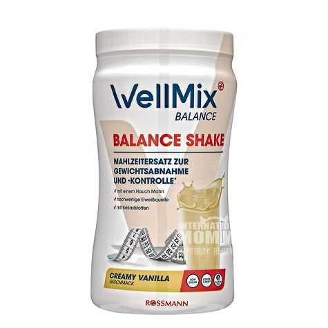 WellMix 독일고품질단백질크림바닐라영양식사대체분말해외버전