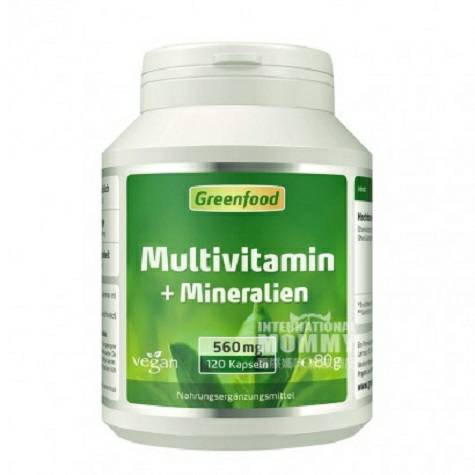 Greenfood 네덜란드종합비타민 + 미네랄캡슐 120 캡슐해...